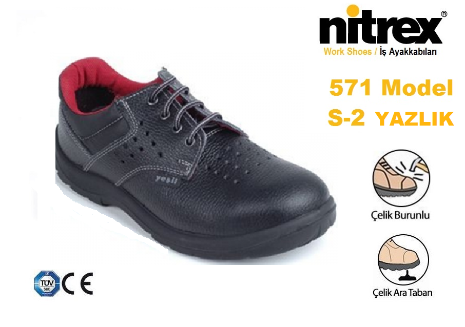 nitrex yazlık is ayakkabısı